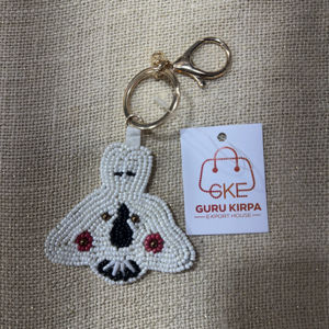 Colgantes Decorativos de Alta Calidad Hechos a Mano Estilo Bohemio Cristiano con Perlas de Imitación y Cuentas para Bolsos, Bolsos Tote y Bolsos de Mano - Product Image 1