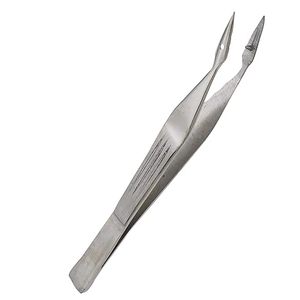 Pince à éclats Carmalt à pointe fine en acier inoxydable, instrument médical chirurgical pour l'élimination précise des éclats, approuvé ISO - Product Image 1