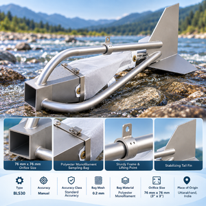 High Precision BLS 48 Bedload Sampler for River Sediment Collection | Stainless Steel Hydrology Equipment for Streambed Sampling - Product Image 5