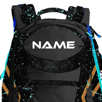 Sac à dos tactique Oxford personnalisé en polyester avec fermeture éclair, imperméable, capacité 25L, motif camouflage pour la lutte et le basketball