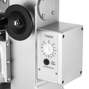 Batidora Comercial de Alimentos de 10 Qt y 450 W, 3 Velocidades Ajustables (110/178/390 RPM), 110 V, Acero Inoxidable, Equipo de Panadería Comercial - Product Image 5