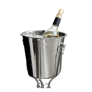 Refroidisseur de vin en acier inoxydable haut de gamme Refroidisseur de vin isolé à double paroi en métal pour bar et maison - Product Image 6