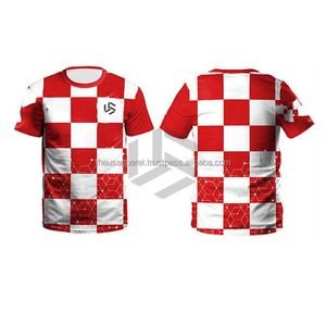เสื้อทีมยูนิเซ็กซ์ปี 2026 พิมพ์ลายแบบซับลิเมชั่น เสื้อฟุตบอล โพลีเอสเตอร์ 100% แขนสั้น คุณภาพสูง ยืดได้สี่ทิศทาง - Product Image 6
