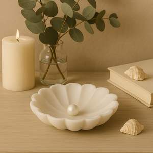 Cuenco decorativo de alta calidad, tallado en piedra, finamente pulido, para servir, decoración de cocina de lujo. - Product Image 2