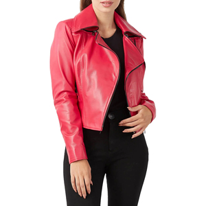 Nouvelle veste en peau de mouton pour femmes, élégante et décontractée, couleur unie, tricotée, couleurs personnalisables, haute qualité, imperméable et respirante - Product Image 3