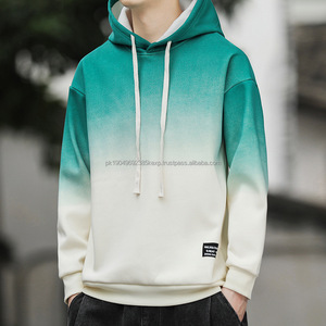 Sudaderas con capucha para hombre con degradado teñido con lazo, Sudadera con capucha multicolor personalizada para hombre, Sudadera con capucha de poliéster 100% - Product Image 2