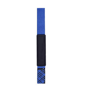 Blue Weightlifting <b>Straps</b> with Anti-Slip Design <b>Velcro</b> Closure for Gym Use Unisex Weightlifting <b>Straps</b> For Sale - Product Image 3