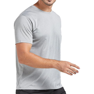 T-shirt de sport décontracté pour homme 100% polyester 180 grammes Dry Fit Course à pied Gym Entraînement Respirant Manches courtes Prix d'usine - Product Image 4
