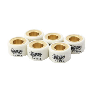 Poulies CVT SUN Racing Taiwan 15G 20x12mm pour MIO125/MIOi125/NMAX155/AEROX155 Scooter Yamaha, accélération fluide, neuves - Product Image 4