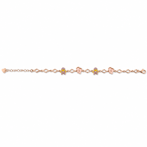 Bracelet en argent sterling 925 avec breloques papillon et éléphant, design géométrique à maillons polis, bijoux pour filles pour le quotidien et les fêtes - Product Image 5