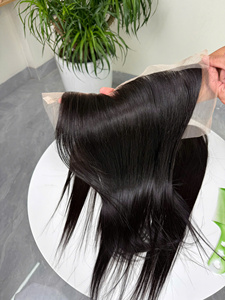 ผมแท้เวียดนาม Anh Hair A99 สีดำธรรมชาติ  แบบปิดหน้าผาก 5x5  ตรงธรรมชาติ  แบบ Double Drawn เงางาม นุ่มลื่น  ปลายผมเรียบ - Product Image 4