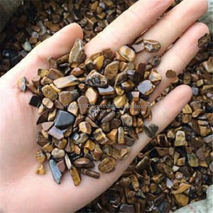 Cristales de piedra natural de alto pulido, piedras preciosas curativas, Ágata a granel, chips de ojo de tigre, decoración de chips naturales a la venta - Product Image 1