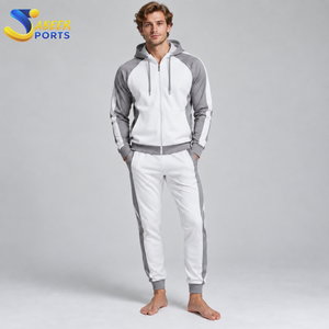 Chándal de Invierno para Hombre de Alta Calidad con Diseño con Capucha, Tejido Ligero y Transpirable para un Uso Cómodo al Aire Libre - Product Image 1