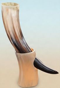 Coupe à boire traditionnelle nordique viking en agate, écologique, faite à la main pour la bière, prix bas - Product Image 4