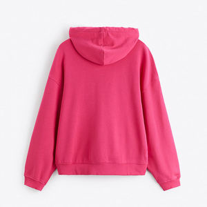 Wholesale Custom Men's Embroidered <b>Hoodie</b> with Pocket American Street Hip Hop Style <b>Trendy</b> Hole Design 100% Cotton Autumn Print - Product Image 2