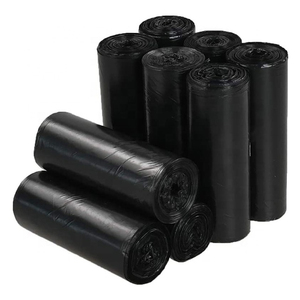 Custom Pe 55-60 Gallon Contractor Rubbish Trash <b>Bags</b> Cross Tie Mil Waterproof <b>Polyethylene</b> Large Black Plastic Garbage <b>Bag</b> - Product Image 6