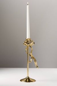 Porte-bougie doré, porte-bougie en métal, porte-bougie conique, support à bougie conique doré, porte-bougie décoratif - Product Image 2