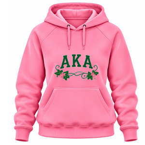   เสื้อฮู้ดผู้หญิงสีชมพู พิมพ์ลายตัวอักษร สไตล์ลำลอง แขนยาว แฟชั่นสำหรับใส่ทุกวัน แรงบันดาลใจจากเสื้อสเวตเชิ้ตแบบมีฮู้ดของชมรมนักศึกษา - Product Image 1