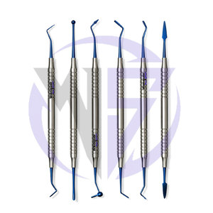 Instrumentos Dentales para Rellenos de Composite, Juego de 6 Piezas de Doble Extremo, Herramientas Manuales Restauradoras de Acero Inoxidable - Product Image 3