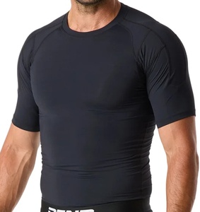 Camiseta de Compresión Personalizada de Alta Calidad, Camiseta Deportiva de Manga Corta - Product Image 1