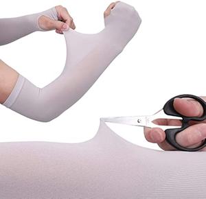 Manguitos de seda helada 2026 más populares para verano, protección solar, con orificio para el pulgar, para mujer, para conducir, protección solar, deportes al aire libre - Product Image 4