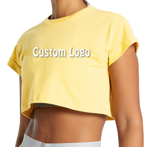 Servicio OEM, Ropa de Moda, Estilo Urbano, Camisetas Cortas para Mujer, Secado Rápido, Moda Urbana, Venta en Línea, Camisetas Cortas para Mujer - Product Image 1
