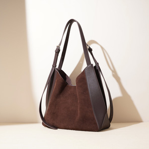 Bolso de mano de piel de vaca auténtica de alta calidad para mujer, bolso de hombro tipo bandolera elegante con cremallera de cuero genuino de gran capacidad - Product Image 6