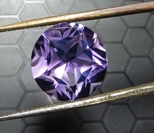 Natural Purple Amethyst Gemstone Round Star Cut High Quality Loose Stone For Jewelry Making Ring Pendant Collection - Product Image 6
