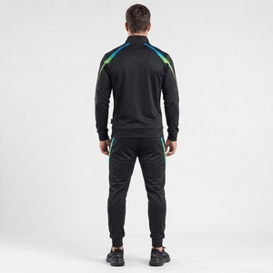 Men Zipper Tracksuit Full Zip Sportswear <b>Athletic</b> Jogging Suit Custom Logo Training Set OEM ODM Manufacturer Wholesale - Product Image 3