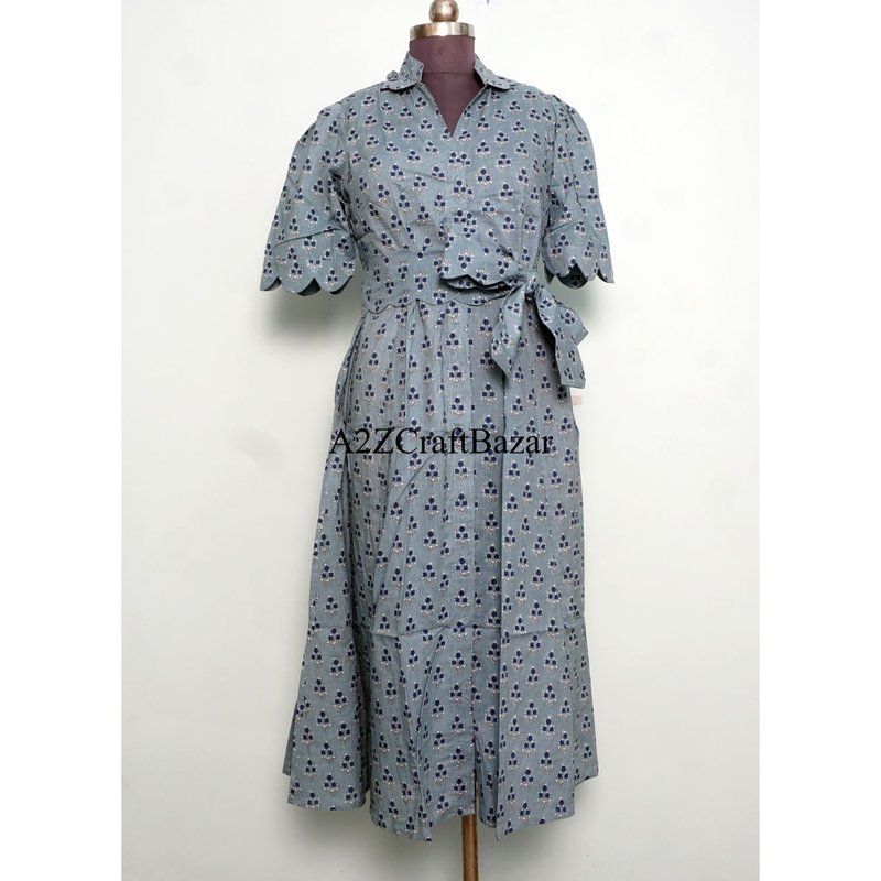 Indian Eco Friendly Cotton Floral Hand