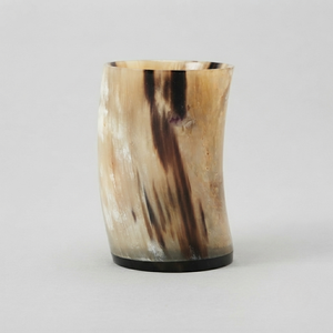 Vaso de Cristal de Cuerno de Búfalo Hecho a Mano Ecológico de la Mejor Calidad, Pulido, para Agua, Cerveza, Té, Café, Vasos de Chupito Estilo Musical para Fiestas - Product Image 1