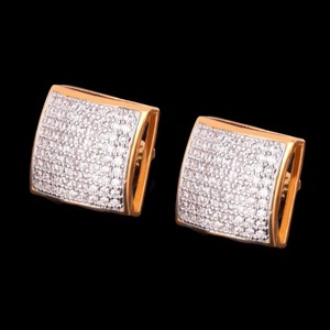 KRISHNAVII 1.50 Carat Natural Stone Pear & Heart-Cut Diamond Freshwater Pearl <b>Stud</b> Earrings 18K Gold Plated Luxury IGI Certified - Product Image 5