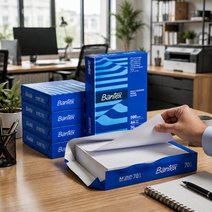Bantex <b>A4</b> 80gsm/ 70gsm White Durable Copy <b>Paper</b> Optimal Performance - Product Image 4