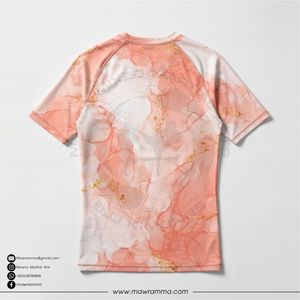 Rashguard Mawra Premium personnalisé par sublimation, t-shirt de compression pour entraînement en salle de sport, MMA, unisexe. - Product Image 4