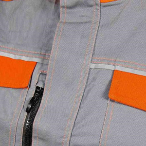 Vestes de sécurité haute visibilité à col montant et fermeture éclair, personnalisables OEM/ODM avec logo, conformes ANSI Classe 3, en promotion - Product Image 5