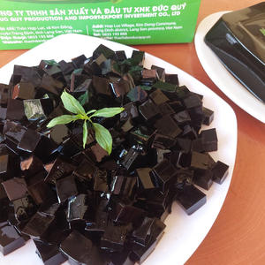 Polvo de Gelatina Negra Desarrollado para Negocios de Postres, Produce Gelatina Herbal Suave para Platos Dulces Tradicionales - Product Image 2