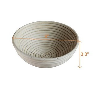 HOT SALE: Multi Size Proofing Bread Tool Sets With Liners Proofit Breadproofing Custom Banneton 9 Inch Proof Basket - Product Image 2