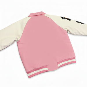 Veste de baseball universitaire unisexe personnalisée en chenille brodée avec patchwork, plusieurs couleurs, confortable et respirante, vente en gros - Product Image 4