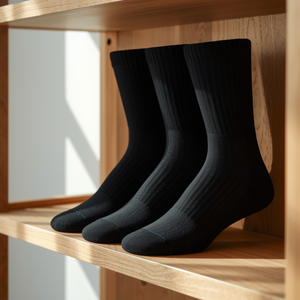 Crew Sports <b>Socks</b> Spandex Polyester Cotton Standard Thickness <b>Breathable</b> Athletic <b>Socks</b> with OEM ODM Customization - Product Image 2