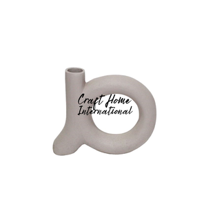 Portavelas de Aluminio Hecho a Mano de Estilo Nórdico, Impermeable, Decoración de Mesa Moderna y Minimalista Escandinava, Centro de Mesa, Decoración del Hogar - Product Image 1