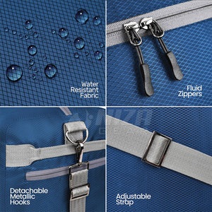 Bolsas Deportivas Plegables de Poliéster Impermeable, Ligeras y Portátiles, MOQ Bajo, Bolsas Deportivas Cómodas - Product Image 6