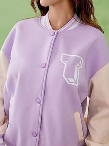 Chaqueta Universitaria de Béisbol Personalizada para Mujer, Última Moda, Gran Venta, a un Precio Muy Razonable, Servicio OEM - Product Image 4
