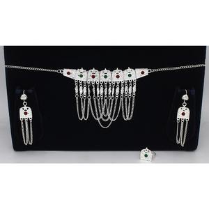 Martasha Designer Islamic Ramadan Special Goldplated UAE <b>Jewellery</b> Special Dubai <b>Jewellery</b> Necklace Earring <b>Set</b> Arabic Jewelry - Product Image 3