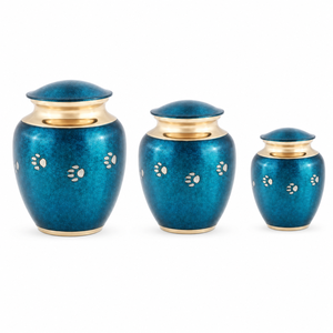 Urna Funeraria Premium de Metal Hecha a Mano para Cenizas de Perro con Tapa Roscada y Sellado Seguro, Suministros Funerarios al por Mayor, Ataúd para Guardar Cenizas de Animales - Product Image 5
