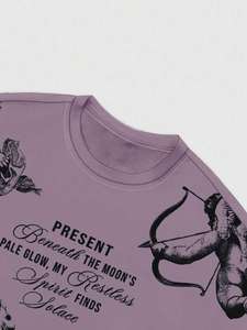 Chemises pour hommes surdimensionnées Fournisseur personnalisé |   T-shirt en coton épais sérigraphié 230-280GSM |   T-shirts à épaules tombantes, fabrication OEM - Product Image 3