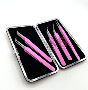 Pinzas antiestáticas de alta temperatura con puntas rectas y finas para un manejo preciso, agarre perfecto, color personalizado - Product Image 6