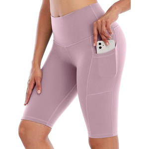 Shorts Deportivos y de Compresión para Mujer, para Entrenamiento, Gimnasio, Yoga, Running, con Tela Elástica y Control de Sudor - Product Image 3
