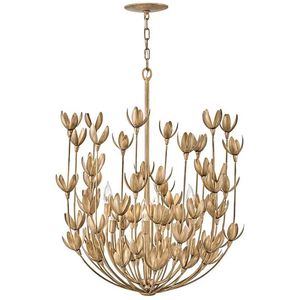 Modern Brass Disc Chandelier <b>Ceiling</b> <b>Light</b> Round Design for Indoor Living Room Decor - Product Image 4