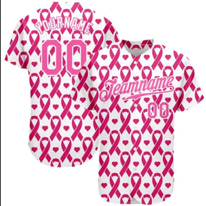 Camisetas de Béisbol Sublimadas y Transpirables de Poliéster para Adultos, Jugadores Profesionales de Béisbol, Diseños Personalizados, Tallas y Colores Personalizables - Product Image 5