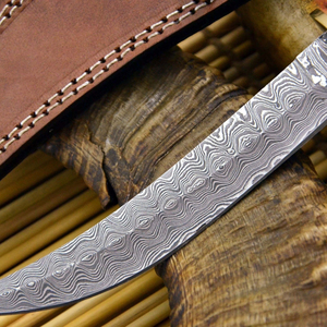 Cuchillo de Caza para Exteriores, Hoja Fija de Acero Inoxidable, Cuchillo de Supervivencia con Hoja Resistente y Mango Cómodo para Acampar y Hacer Senderismo - Product Image 3